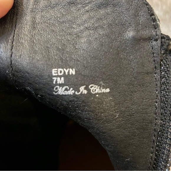 Donald J. Pliner Edyn Metallic Block Heel Ankle Boots - Picture 13 of 15